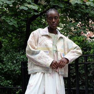 Rujuta Sheth Astrid jacket garden mosaic